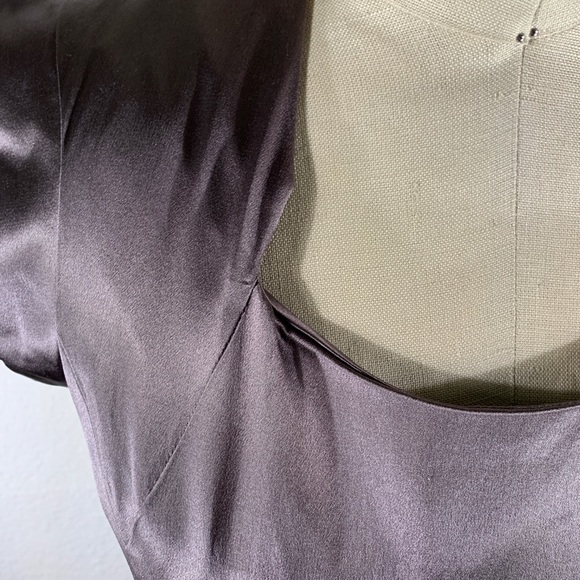 Biya by Johnny Was Circulum Satin Silk Shift Dress S NWT - Picture 3 of 6